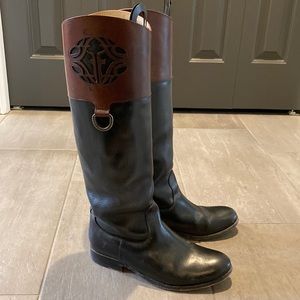Frye Melissa Logo Boot - size 9